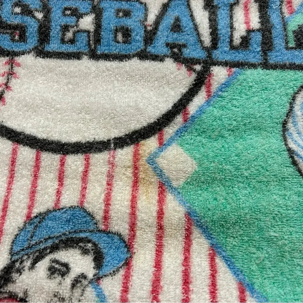 Vintage Franco Baseball Beach Towel 90’s